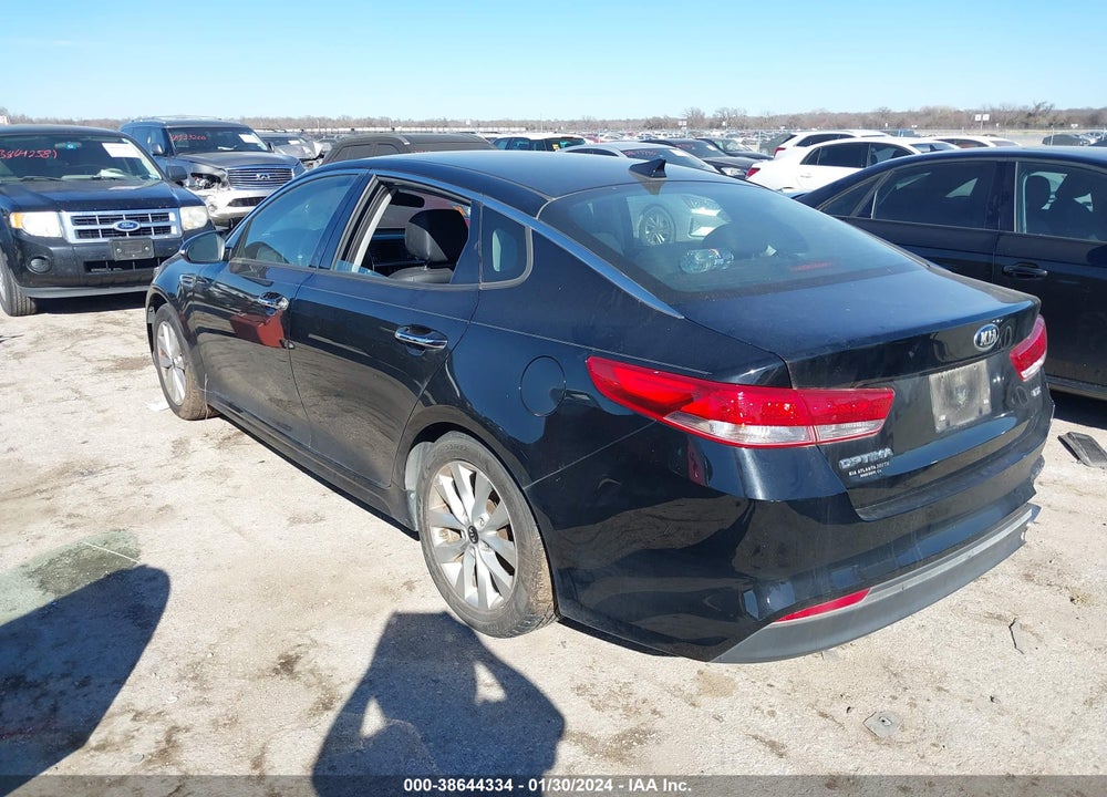 2016 KIA OPTIMA EX VIN: 5XXGU4L3XGG053233