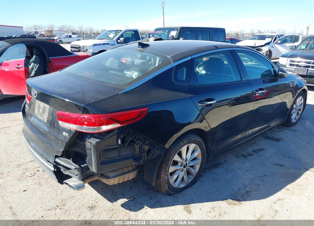 2016 KIA OPTIMA EX VIN: 5XXGU4L3XGG053233