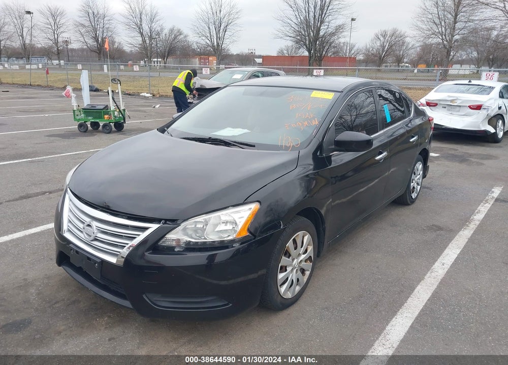 2015 NISSAN SENTRA S VIN: 3N1AB7APXFY362504