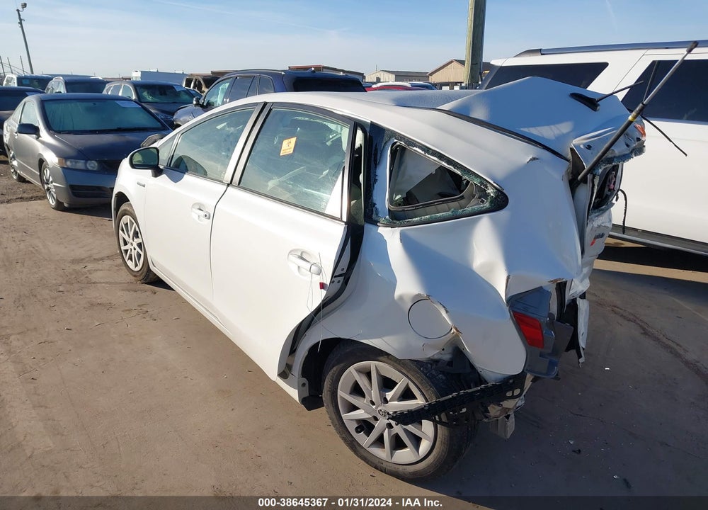 2012 TOYOTA PRIUS V THREE VIN: JTDZN3EU7C3081944