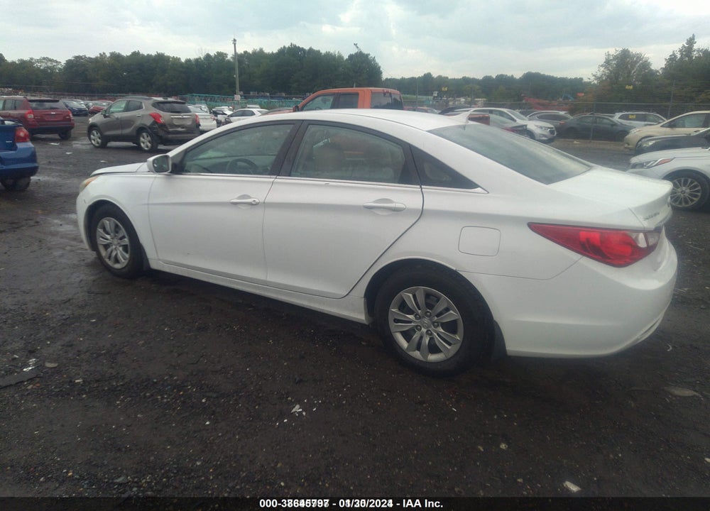 2011 HYUNDAI SONATA GLS VIN: 5NPEB4AC1BH092239