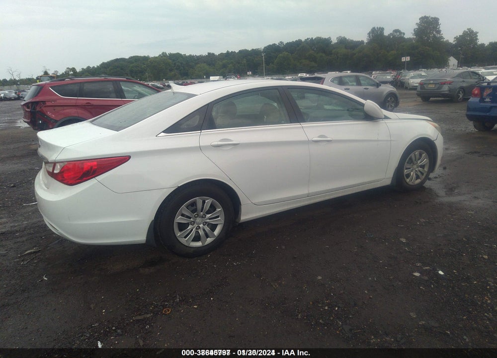 2011 HYUNDAI SONATA GLS VIN: 5NPEB4AC1BH092239