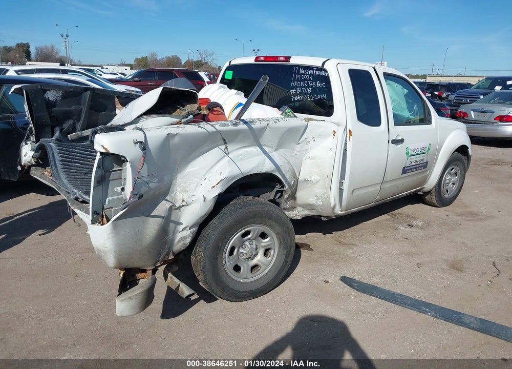 2017 NISSAN FRONTIER S VIN: 1N6BD0CTXHN727533