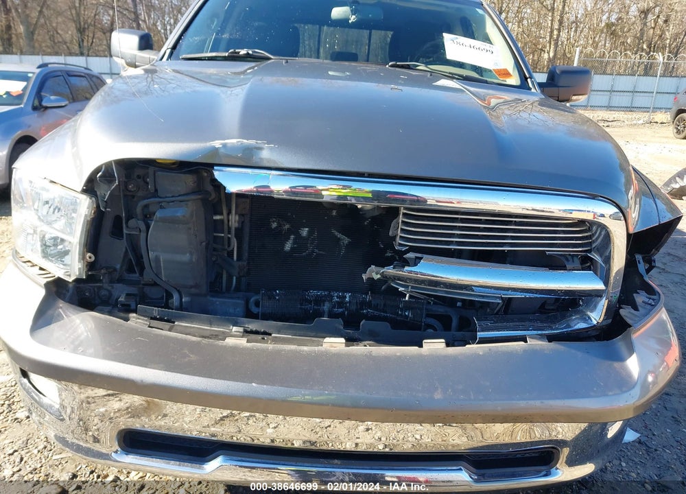 2012 RAM 1500 SLT VIN: 1C6RD6GT4CS332327