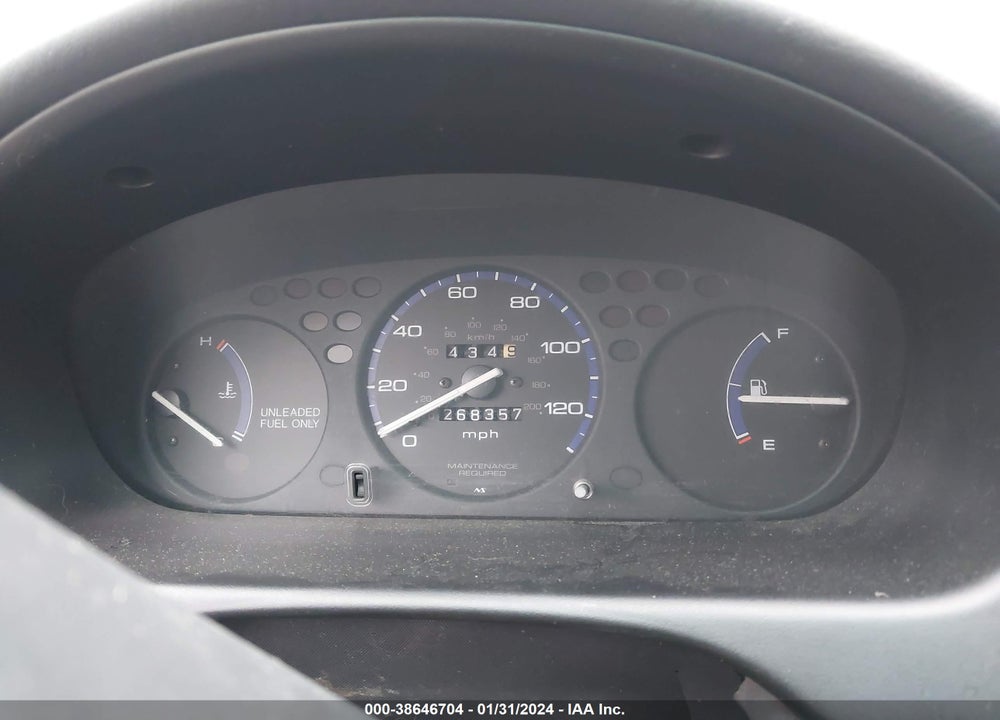 1998 HONDA CIVIC DX VIN: 2HGEJ6347WH115155