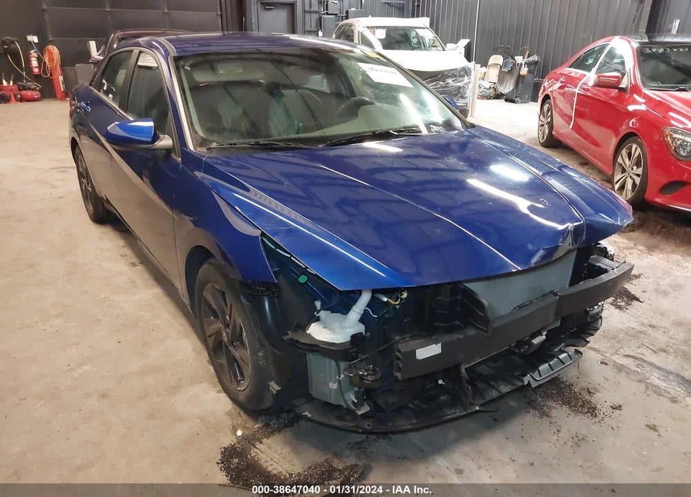 2021 HYUNDAI ELANTRA SEL VIN: 5NPLS4AG8MH033024