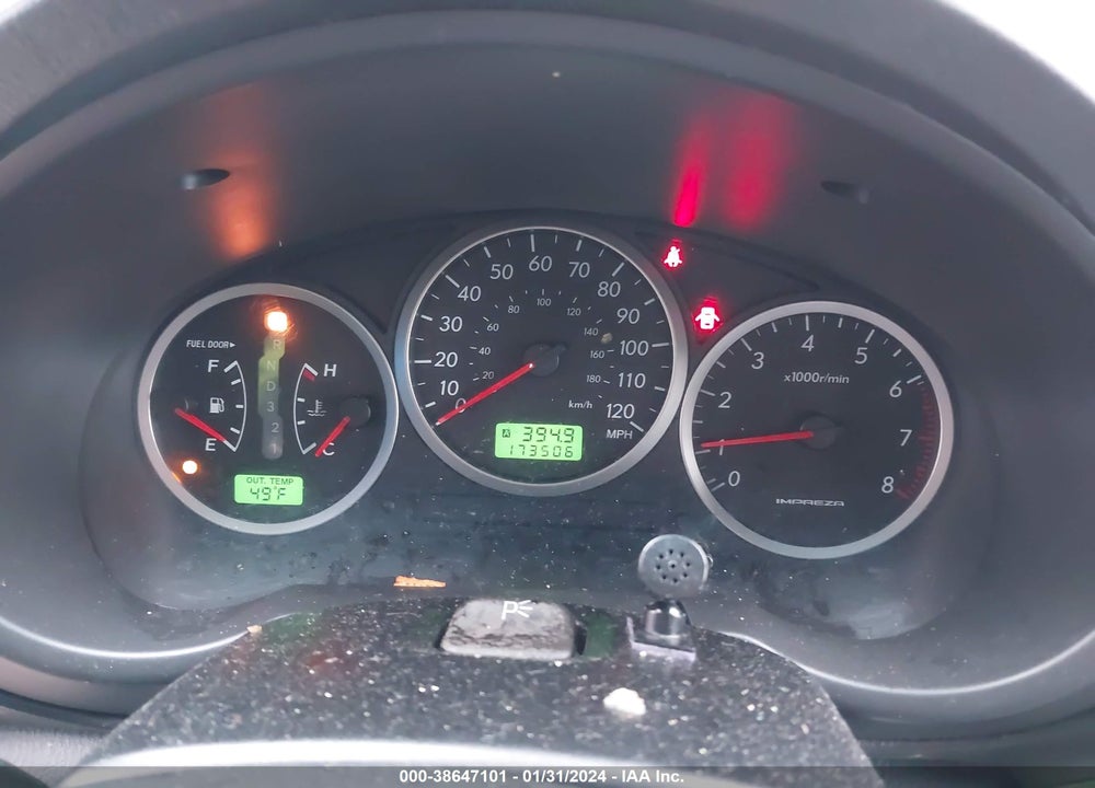 2005 SUBARU IMPREZA OUTBACK SPORT BASE W/SPECIAL EDITION VIN: JF1GG68545H810775