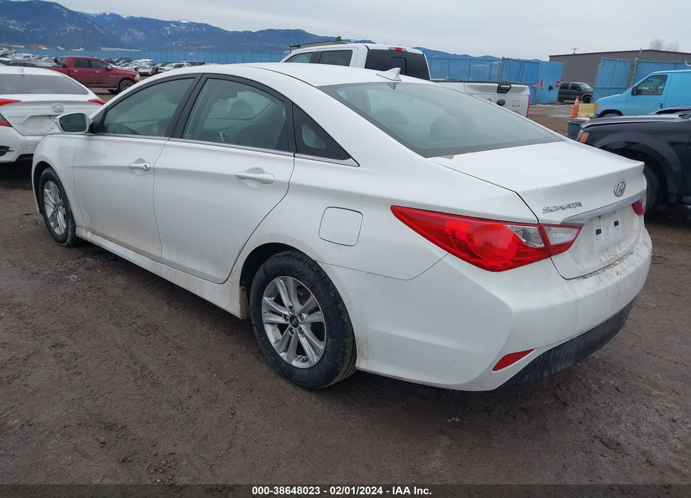 2014 HYUNDAI SONATA GLS VIN: 5NPEB4AC8EH938998