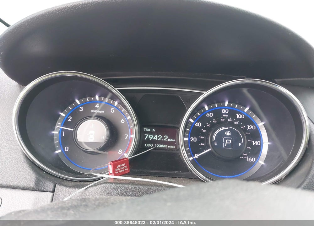 2014 HYUNDAI SONATA GLS VIN: 5NPEB4AC8EH938998