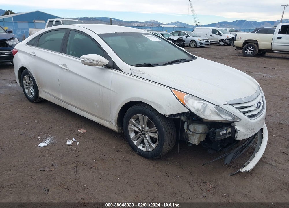 2014 HYUNDAI SONATA GLS VIN: 5NPEB4AC8EH938998