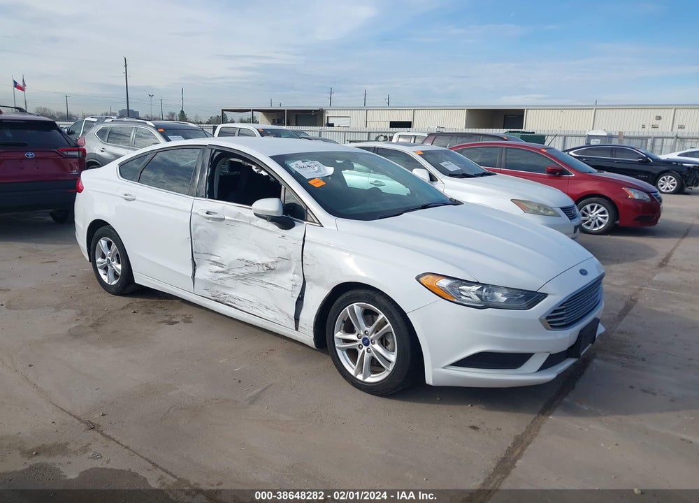 2018 FORD FUSION SE VIN: 3FA6P0HDXJR203580