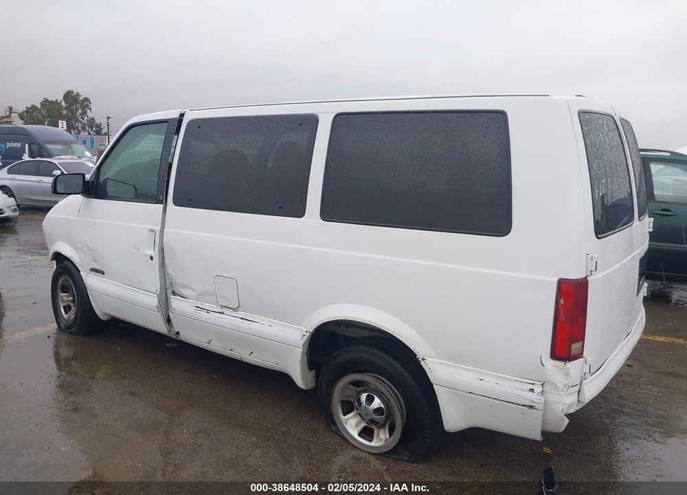 2001 CHEVROLET ASTRO PASSENGER LS VIN: 1GNDM19W71B137503