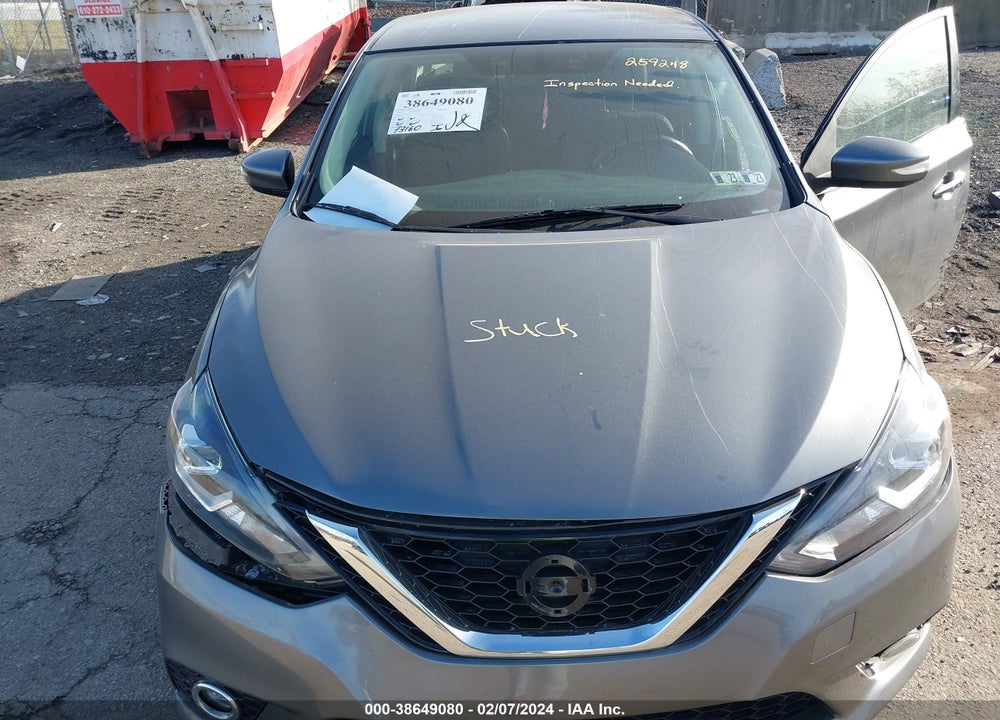 2016 NISSAN SENTRA VIN: 3N1AB7AP5GY259248
