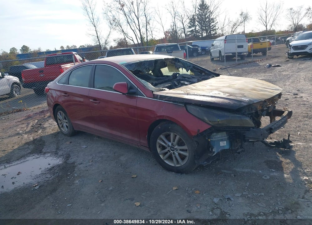2016 HYUNDAI SONATA SE VIN: 5NPE24AF1GH352477