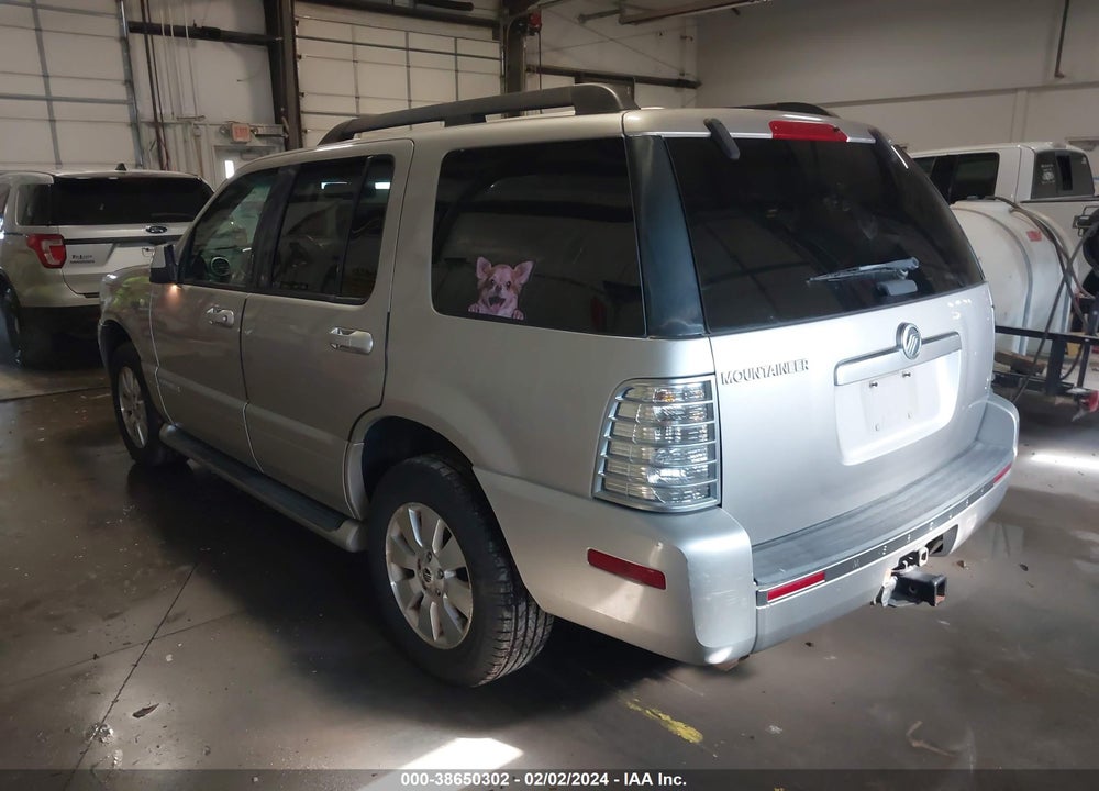 2008 MERCURY MOUNTAINEER LUXURY VIN: 4M2EU37E58UJ10215