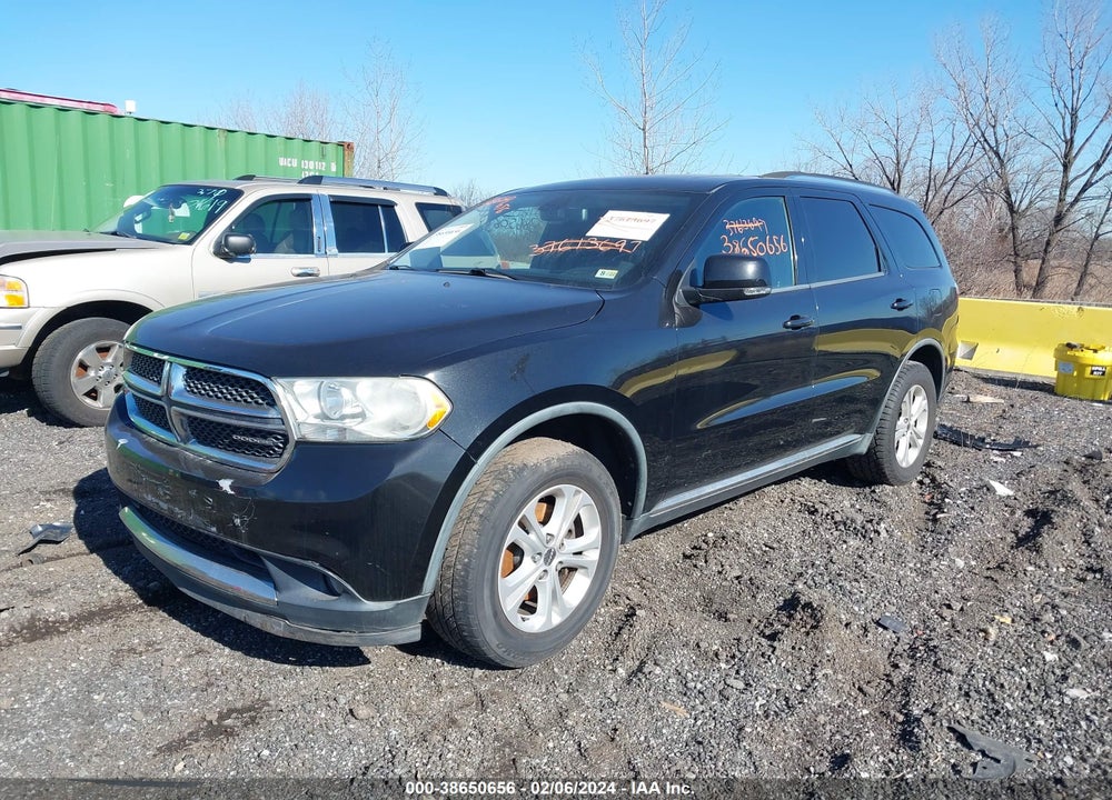 2011 DODGE DURANGO CREW VIN: 1D4RE4GG2BC674822