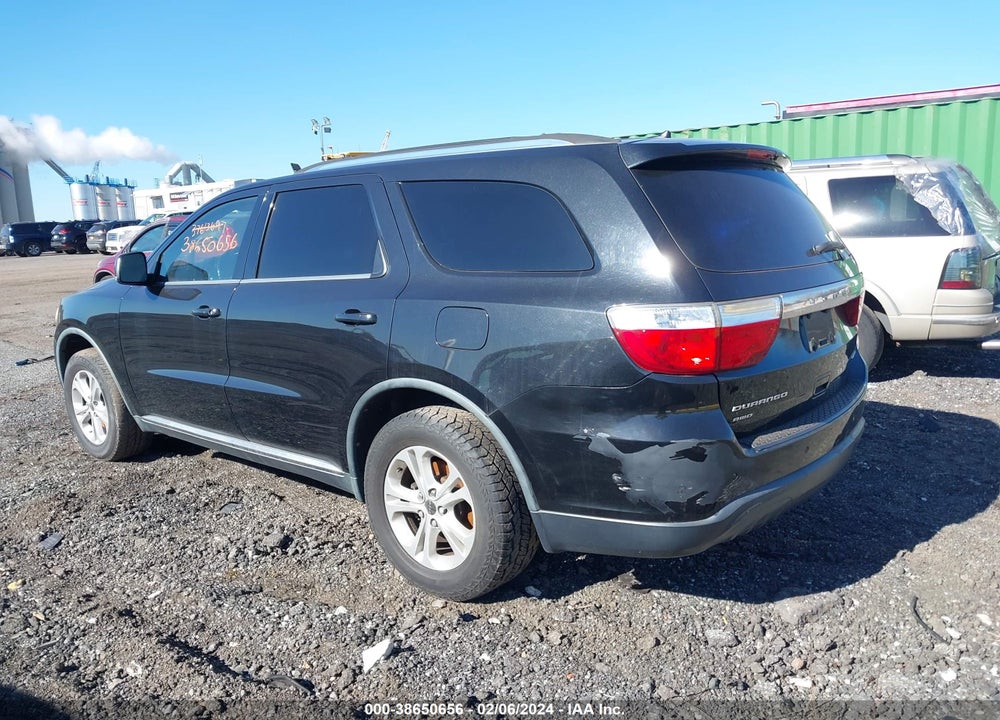 2011 DODGE DURANGO CREW VIN: 1D4RE4GG2BC674822