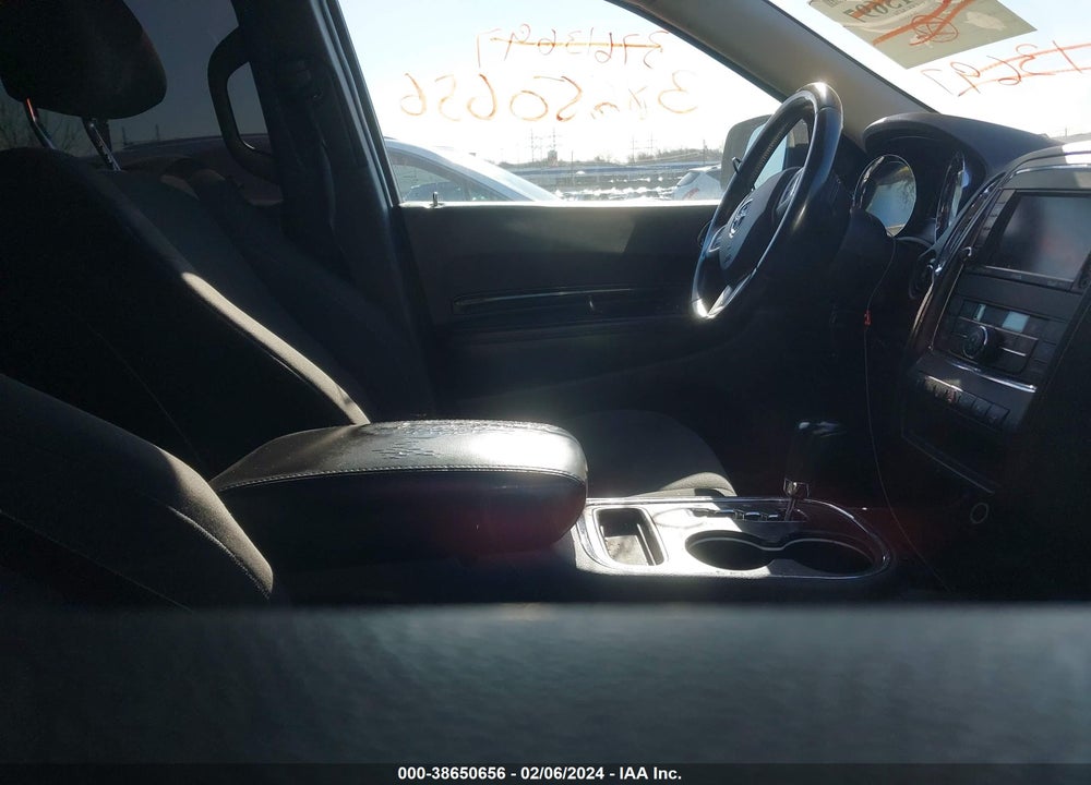 2011 DODGE DURANGO CREW VIN: 1D4RE4GG2BC674822