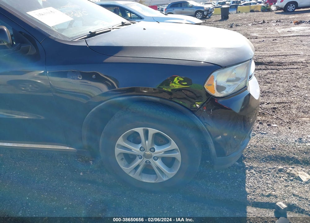2011 DODGE DURANGO CREW VIN: 1D4RE4GG2BC674822