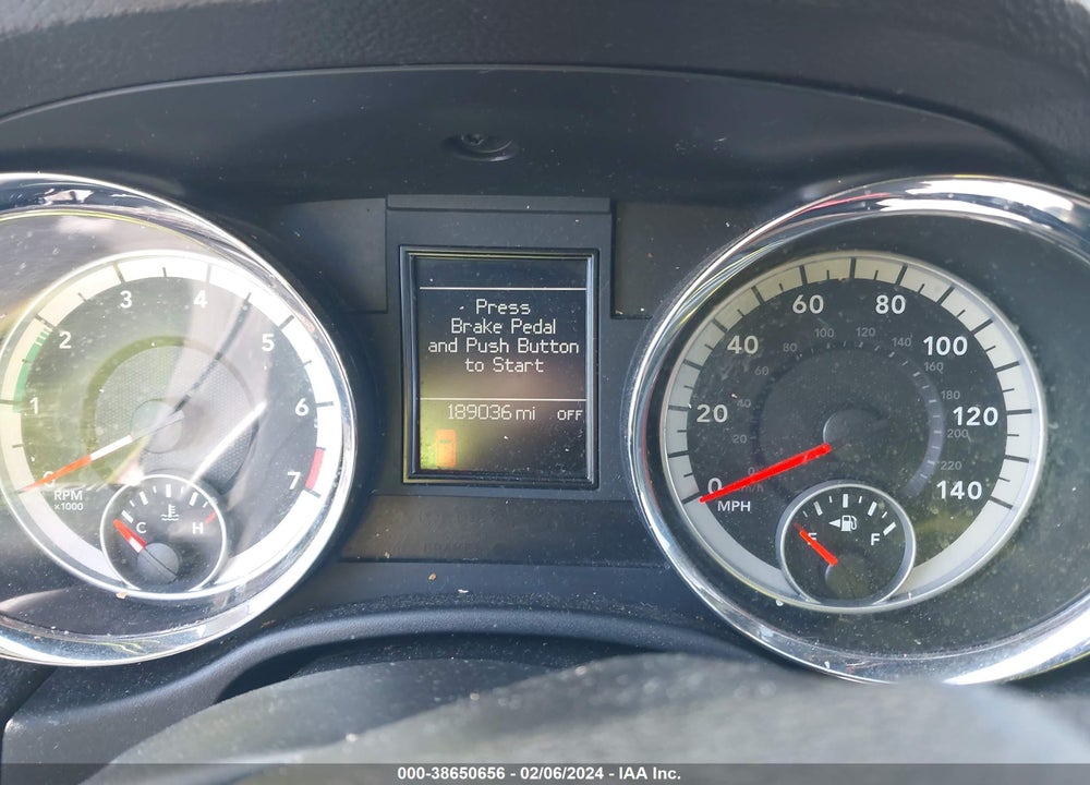 2011 DODGE DURANGO CREW VIN: 1D4RE4GG2BC674822