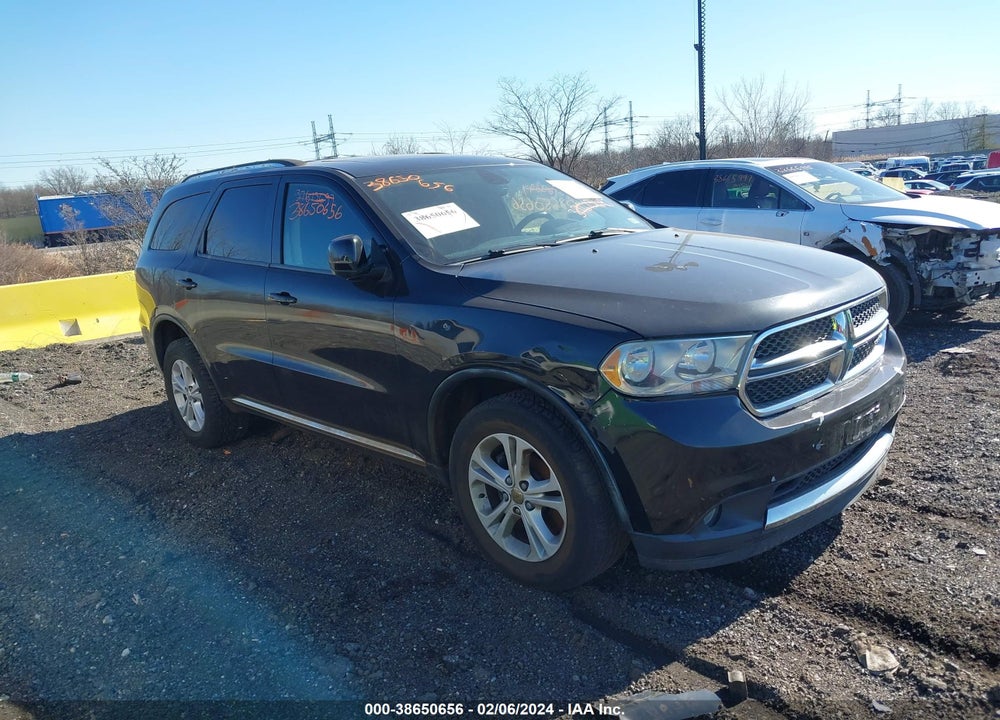 2011 DODGE DURANGO CREW VIN: 1D4RE4GG2BC674822