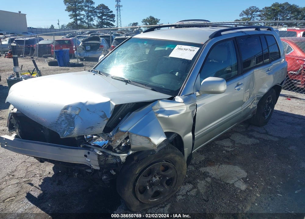2007 TOYOTA HIGHLANDER VIN: JTEGD21A770158685