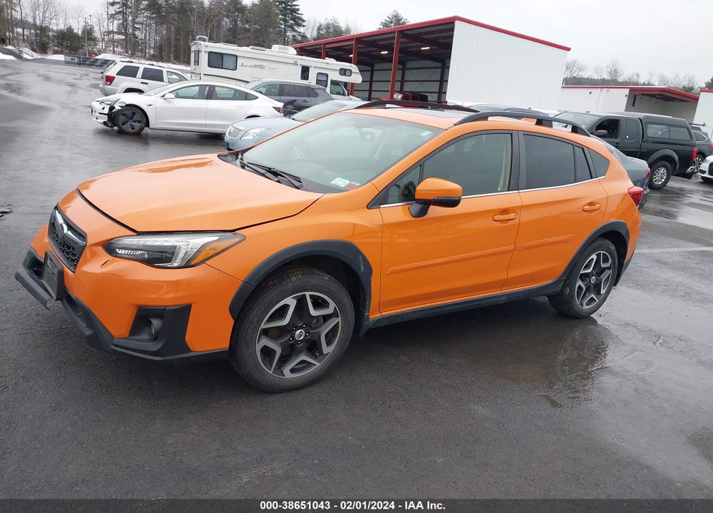 2018 SUBARU CROSSTREK 2.0I LIMITED VIN: JF2GTAMC7J8349547
