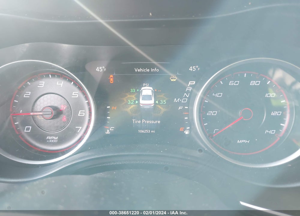 2016 DODGE CHARGER SE VIN: 2C3CDXBG7GH146717