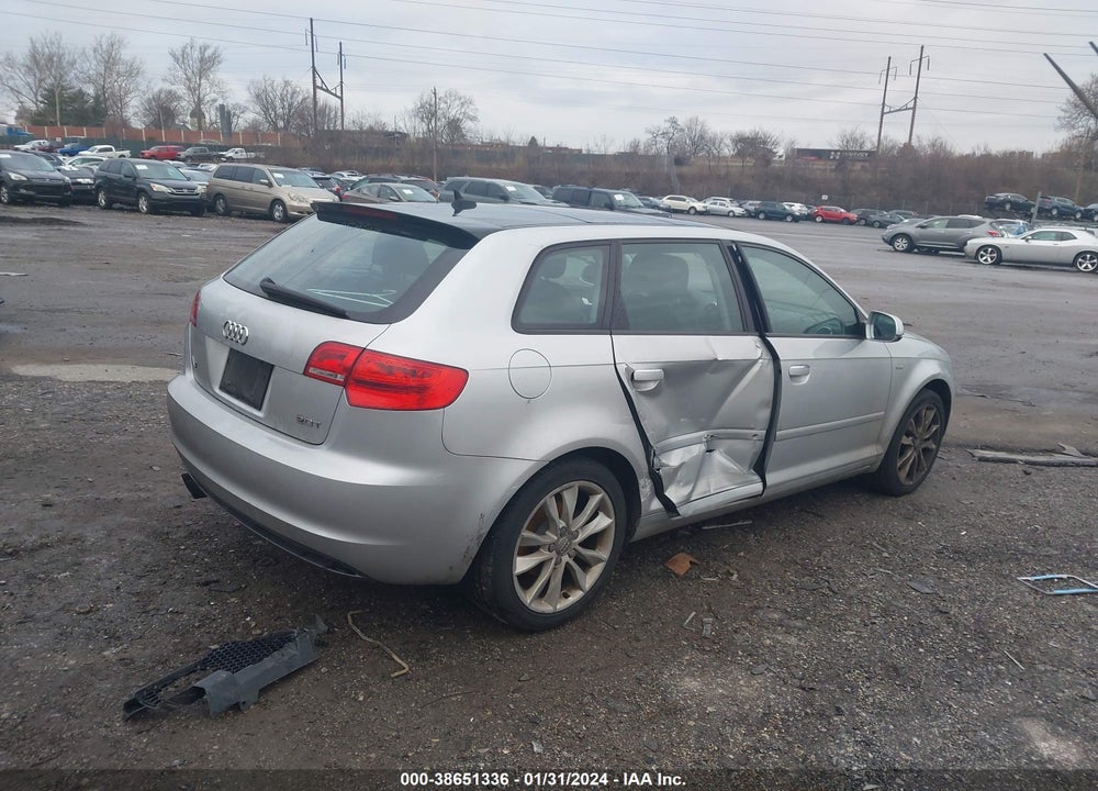 2012 AUDI A3 2.0T PREMIUM VIN: WAUBEAFM8CA082663