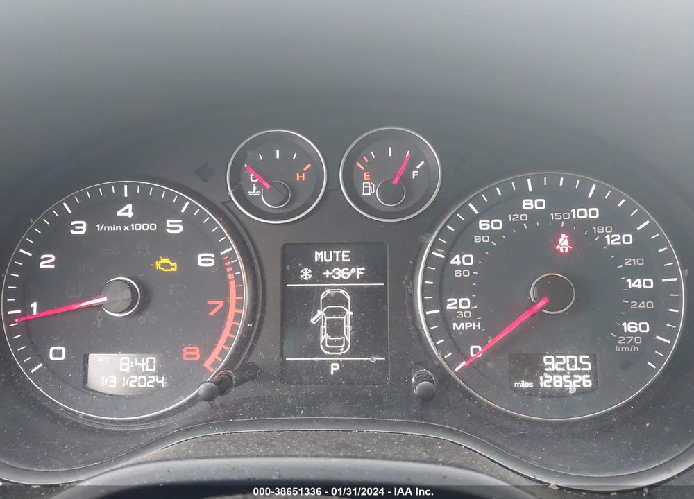 2012 AUDI A3 2.0T PREMIUM VIN: WAUBEAFM8CA082663