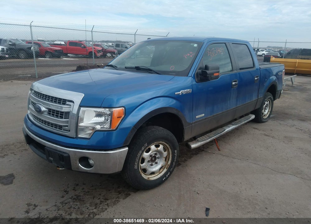2013 FORD F-150 XLT VIN: 1FTFW1ET8DKF66418