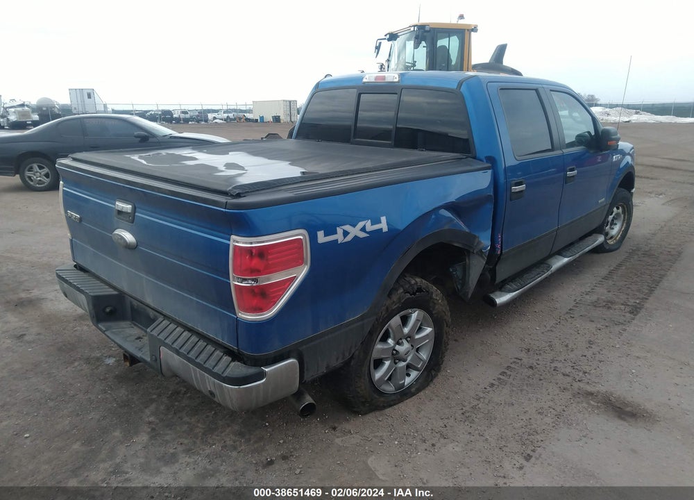 2013 FORD F-150 XLT VIN: 1FTFW1ET8DKF66418
