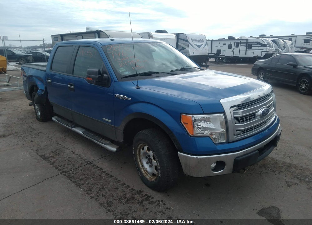 2013 FORD F-150 XLT VIN: 1FTFW1ET8DKF66418