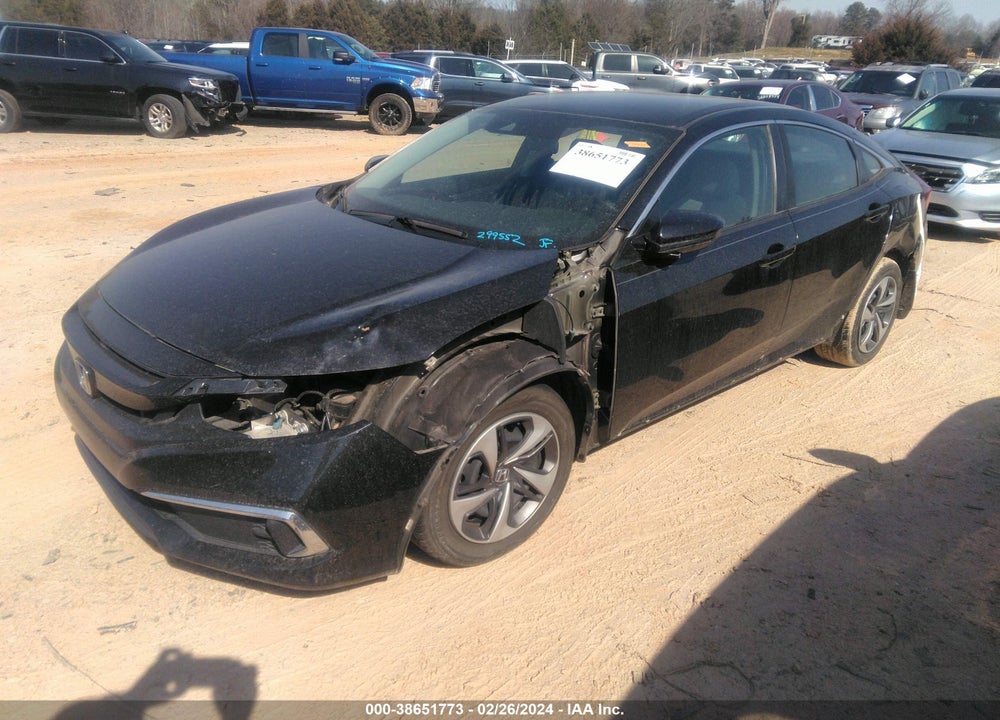 2019 HONDA CIVIC LX VIN: 2HGFC2F60KH568175