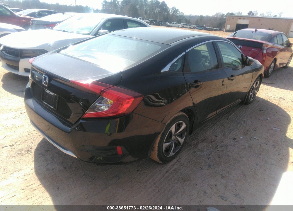 2019 HONDA CIVIC LX VIN: 2HGFC2F60KH568175