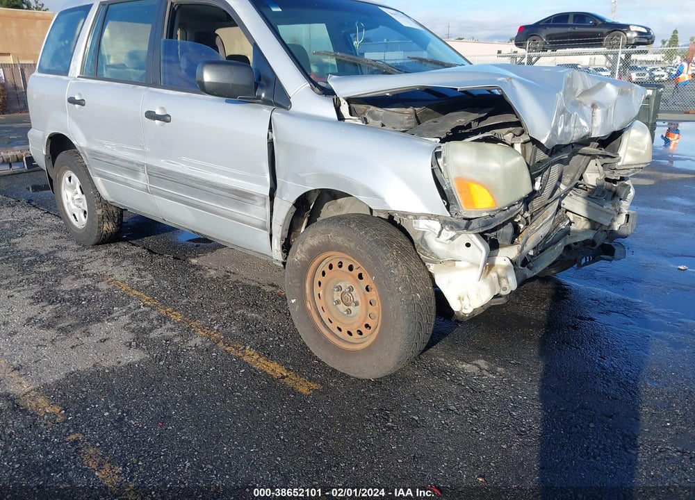 2005 HONDA PILOT LX VIN: 2HKYF18165H555856