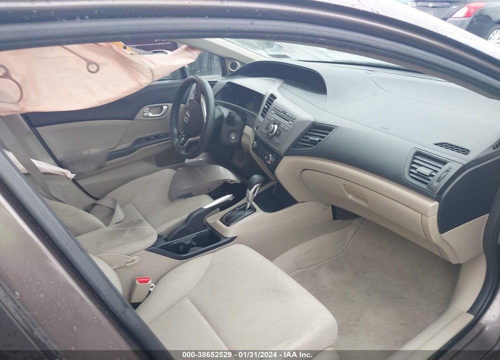 2012 HONDA CIVIC EX VIN: 2HGFB2F8XCH527087