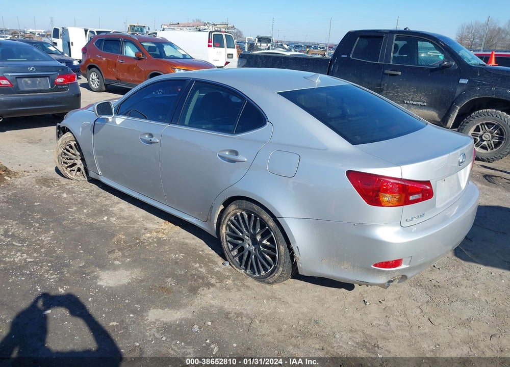 2008 LEXUS IS 350 VIN: JTHBE262685018496