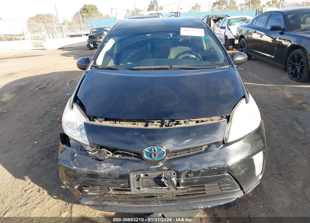 2015 TOYOTA PRIUS THREE VIN: JTDKN3DU4F1874380