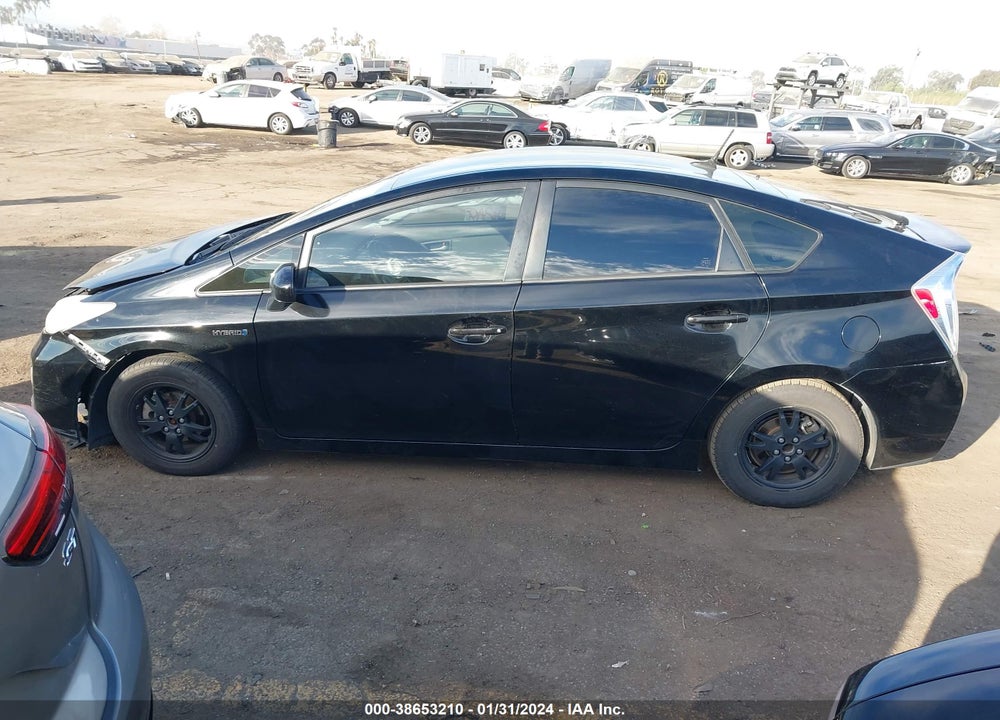 2015 TOYOTA PRIUS THREE VIN: JTDKN3DU4F1874380