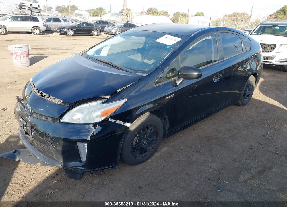 2015 TOYOTA PRIUS THREE VIN: JTDKN3DU4F1874380