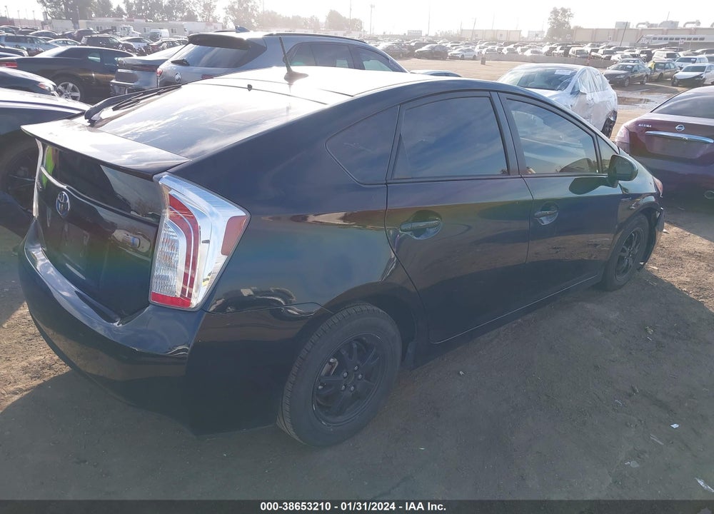 2015 TOYOTA PRIUS THREE VIN: JTDKN3DU4F1874380
