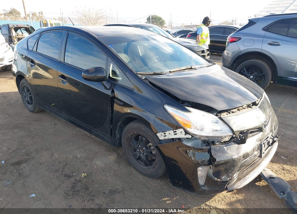 2015 TOYOTA PRIUS THREE VIN: JTDKN3DU4F1874380
