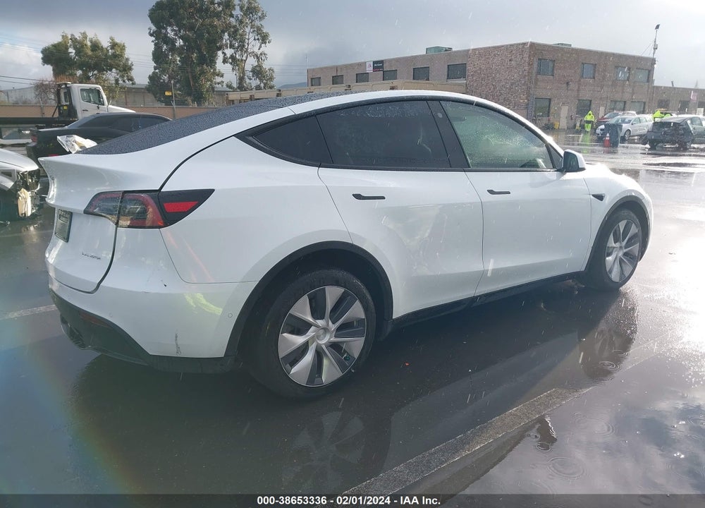 2021 TESLA MODEL Y VIN: 5YJYGDEE6MF300403