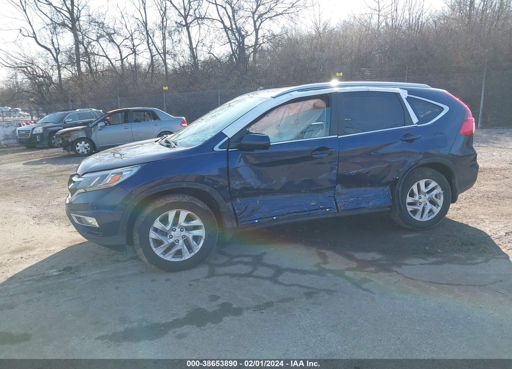 2016 HONDA CR-V EX-L VIN: 2HKRM4H72GH626389