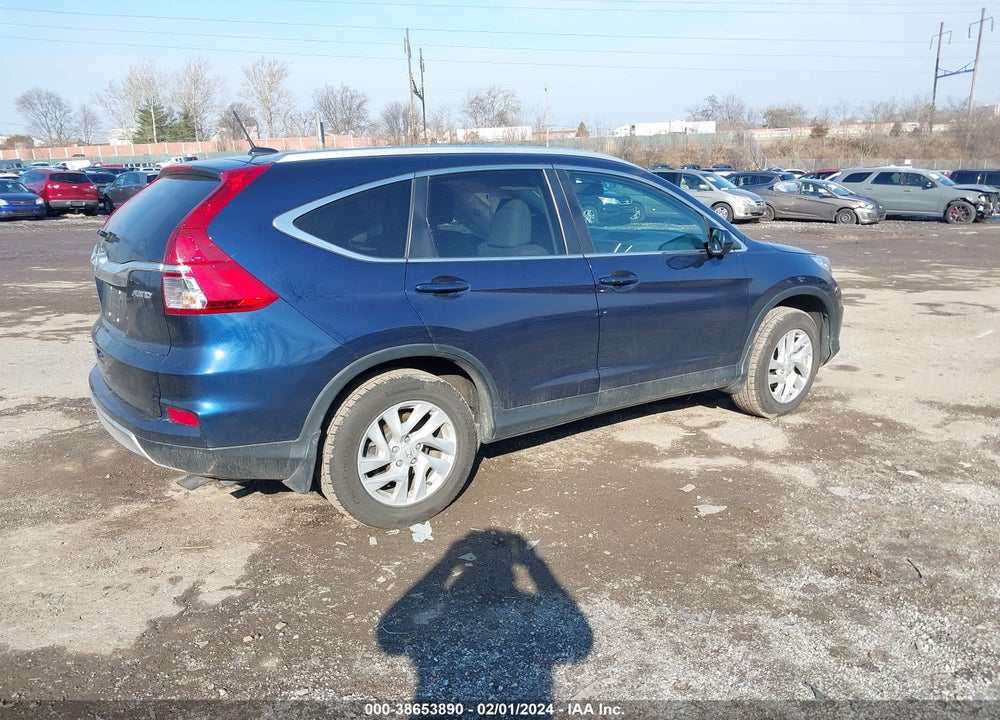 2016 HONDA CR-V EX-L VIN: 2HKRM4H72GH626389