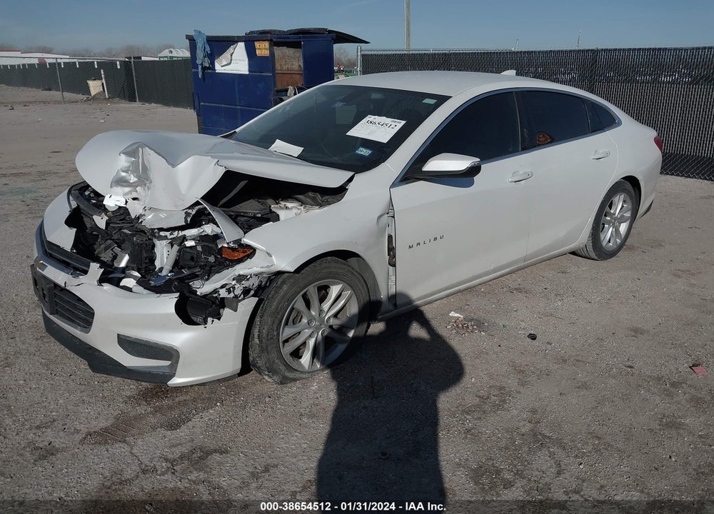 2017 CHEVROLET MALIBU 1LT VIN: 1G1ZE5STXHF265555