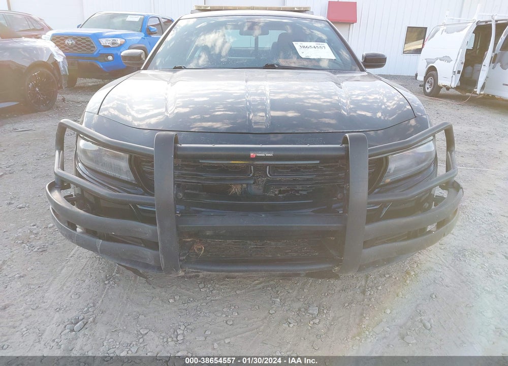 2018 DODGE CHARGER POLICE RWD VIN: 2C3CDXAT3JH325648