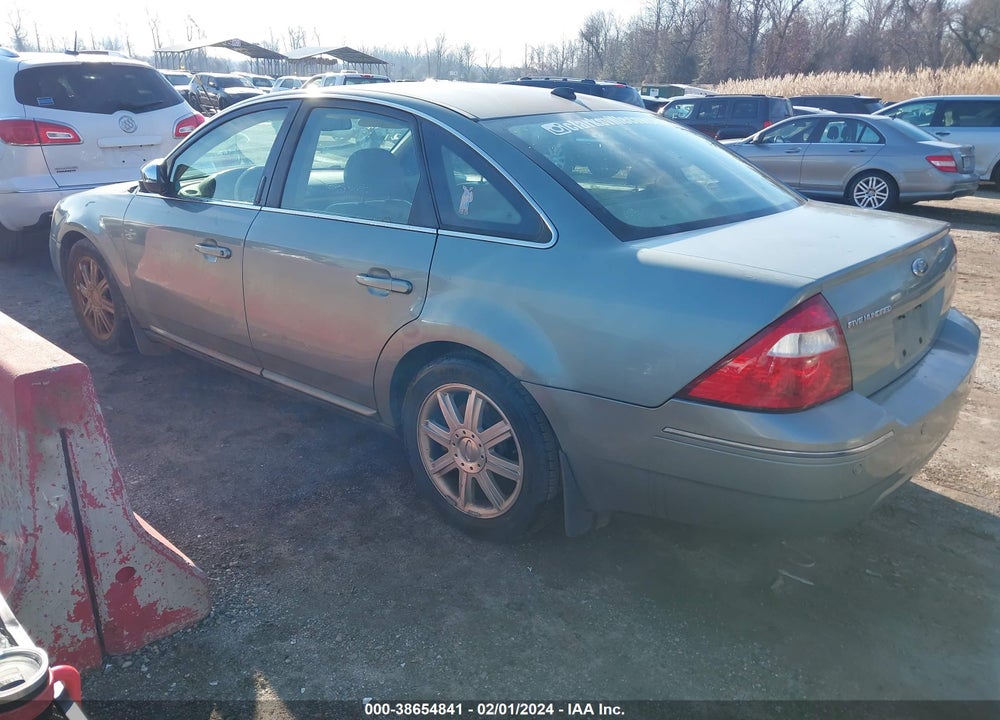 2007 FORD FIVE HUNDRED LIMITED VIN: 1FAHP251X7G137269