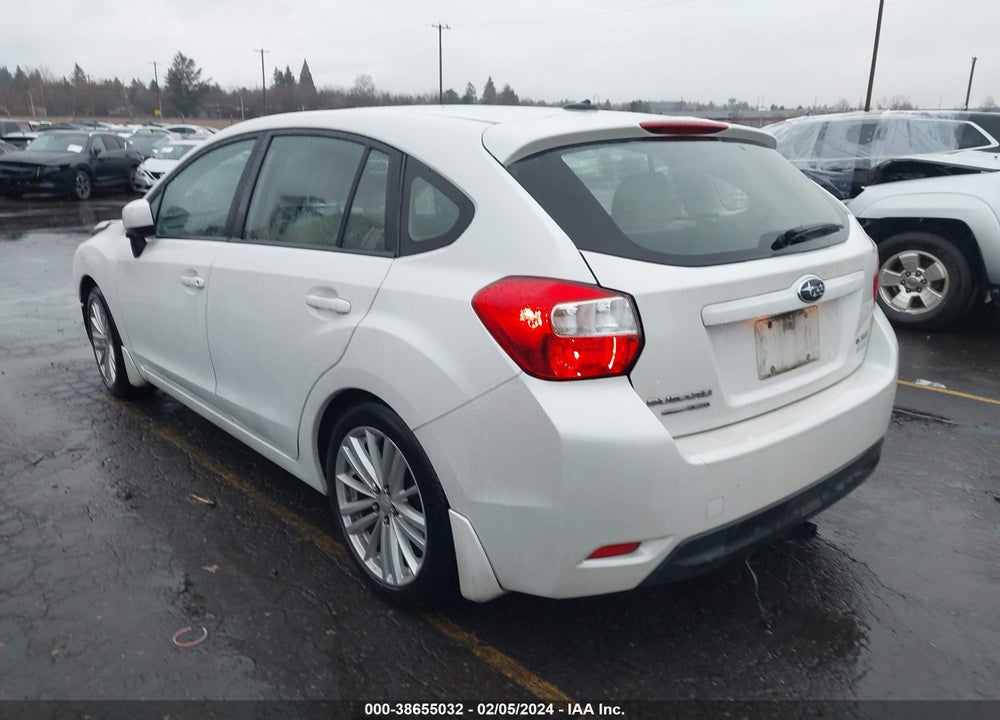 2012 SUBARU IMPREZA 2.0I PREMIUM VIN: JF1GPAF67CH209629